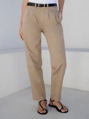 AYR Metropolitan Trousers Pants Tan 14
